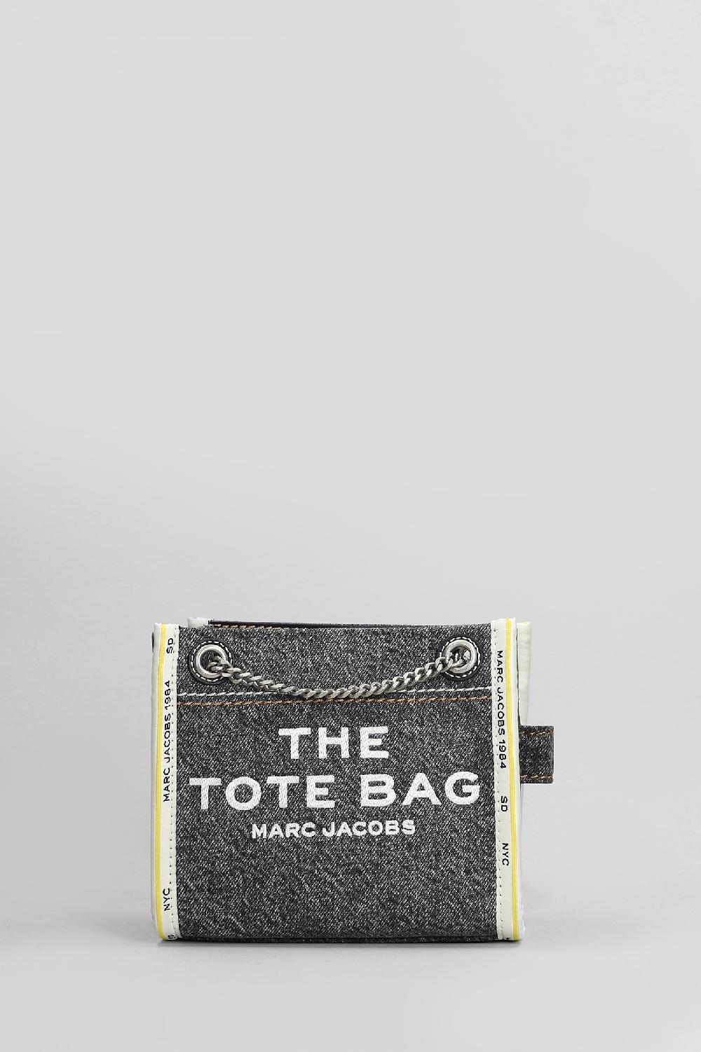 Deliberti Marc Jacobs Tote the crossbody tote in denim nero cod. 409164 - Deliberti The Luxury Shopping