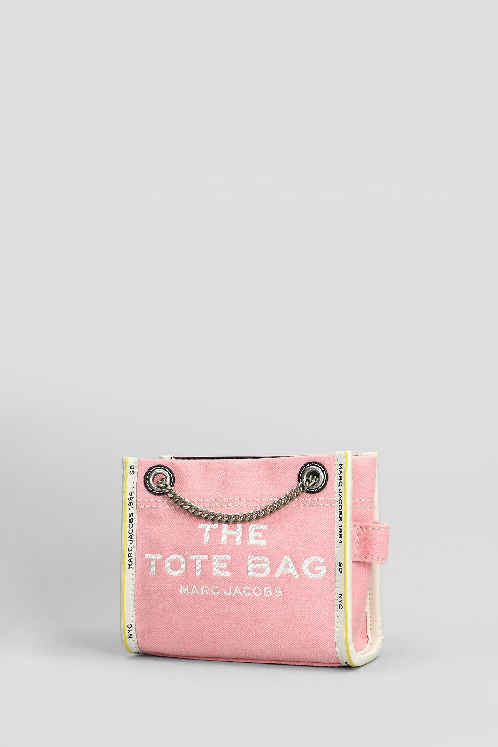 Deliberti Marc Jacobs Tote The Crossbody Tote In Denim Rosa Cod. 409163 - Deliberti The Luxury Shopping