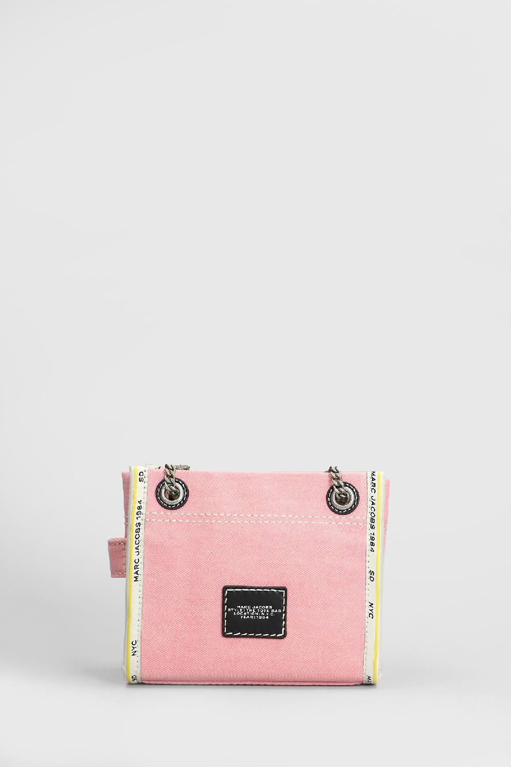 Deliberti Marc Jacobs Tote The Crossbody Tote In Denim Rosa Cod. 409163 - Deliberti The Luxury Shopping
