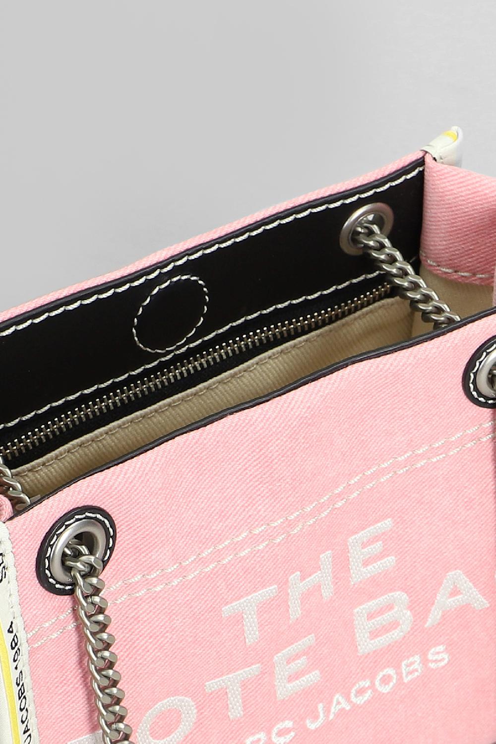 Deliberti Marc Jacobs Tote The Crossbody Tote In Denim Rosa Cod. 409163 - Deliberti The Luxury Shopping