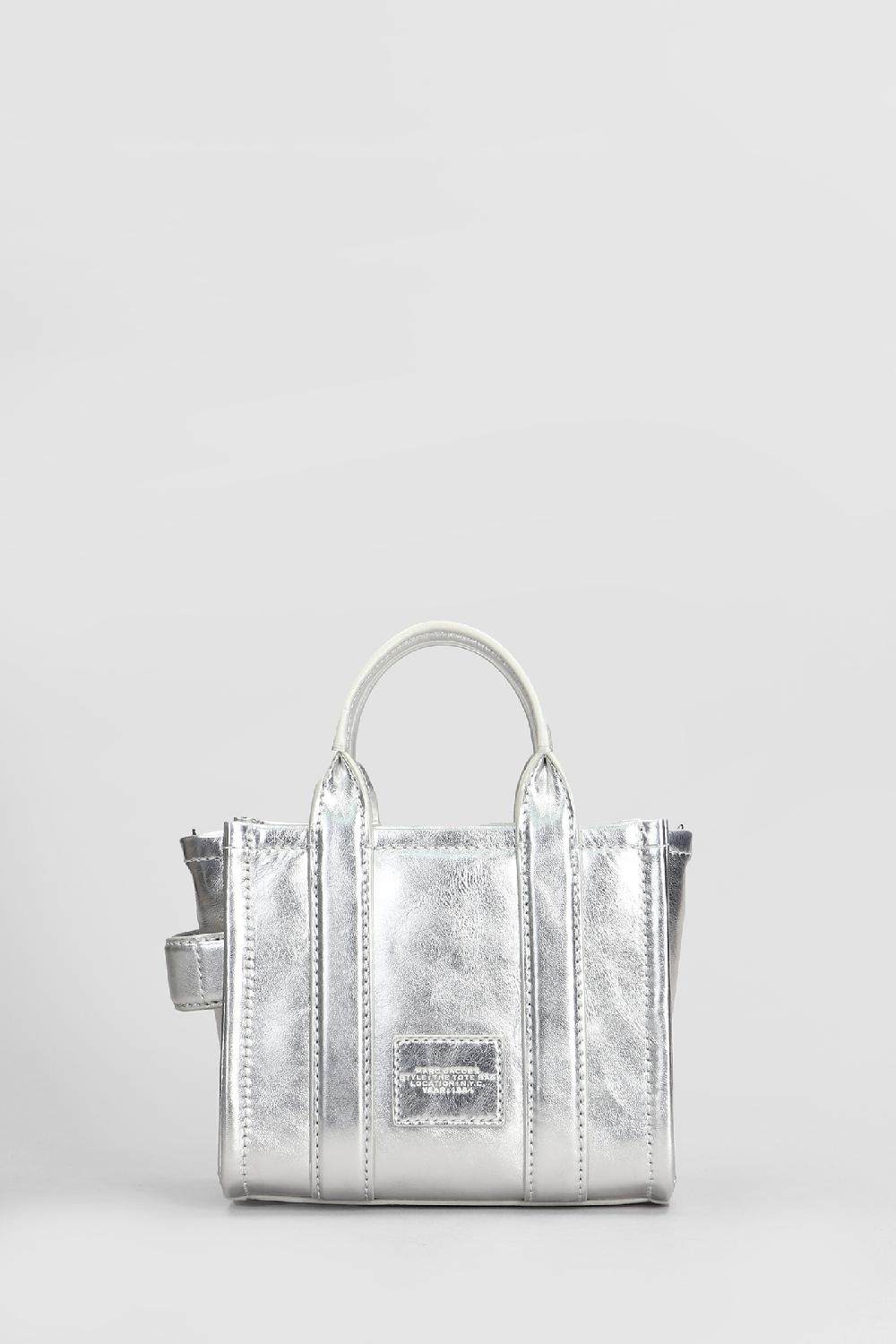 Deliberti Marc Jacobs Tote The Crossbody Tote In Pelle Argento Cod. 409161 - Deliberti The Luxury Shopping