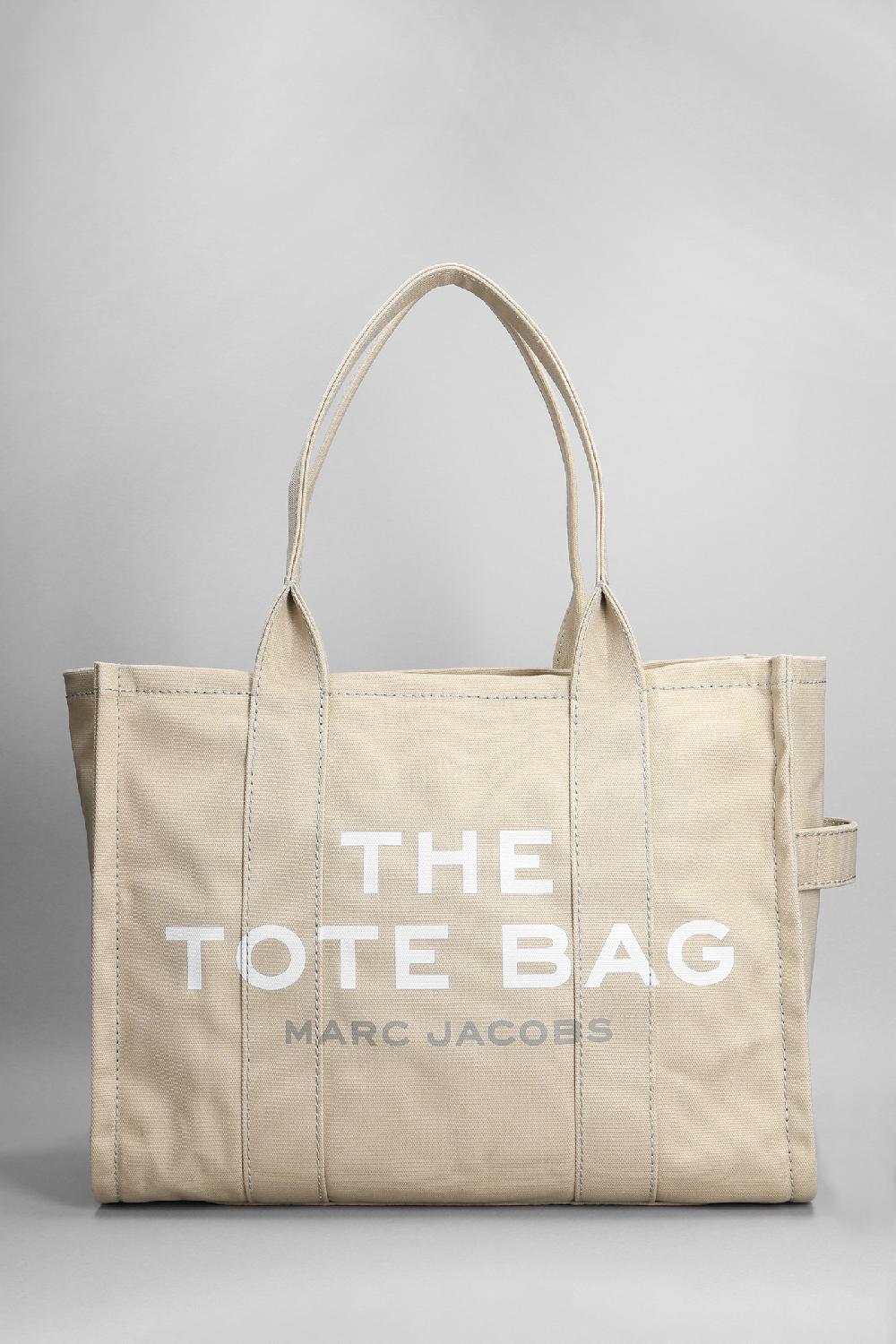 Deliberti Marc Jacobs Tote the large tote in cotone beige cod. 335776 - Deliberti The Luxury Shopping
