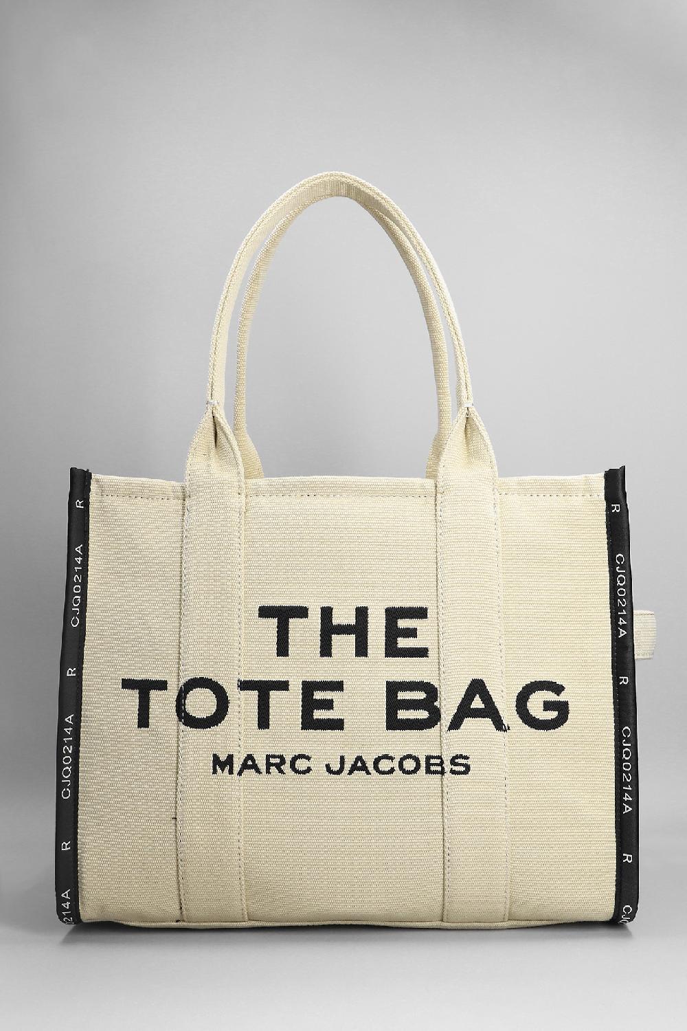 Deliberti Marc Jacobs Tote the large tote in cotone beige cod. 335784 - Deliberti The Luxury Shopping
