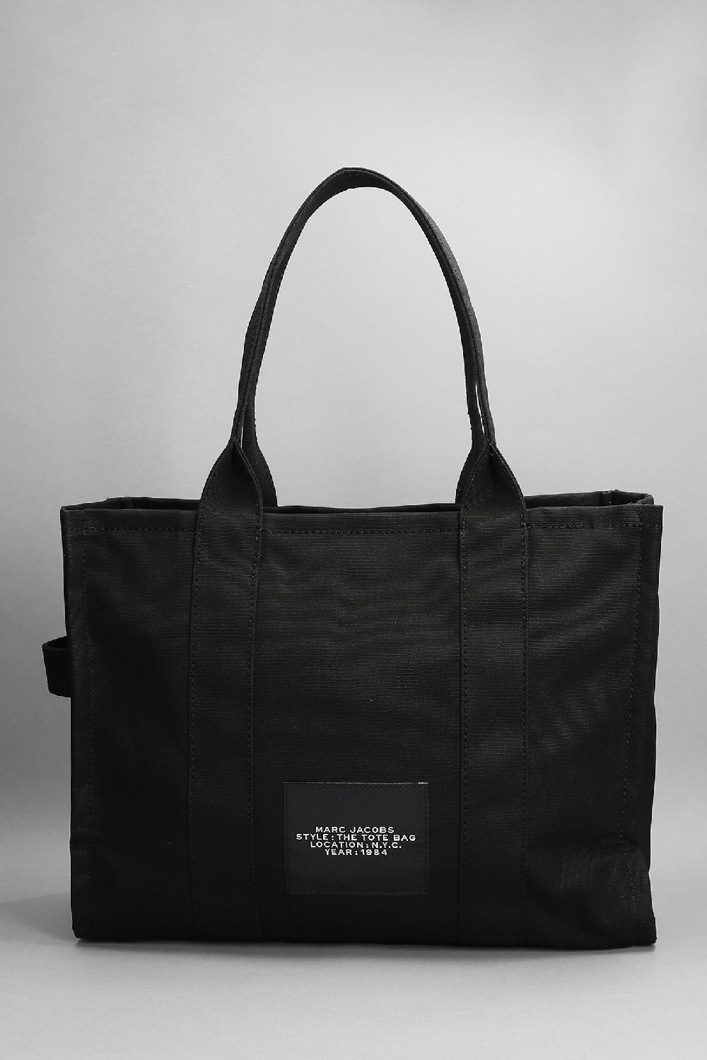 Deliberti Marc Jacobs Tote The Large Tote In Cotone Nero Cod. 313739 - Deliberti The Luxury Shopping