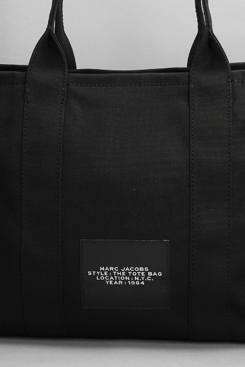 Deliberti Marc Jacobs Tote The Large Tote In Cotone Nero Cod. 313739 - Deliberti The Luxury Shopping