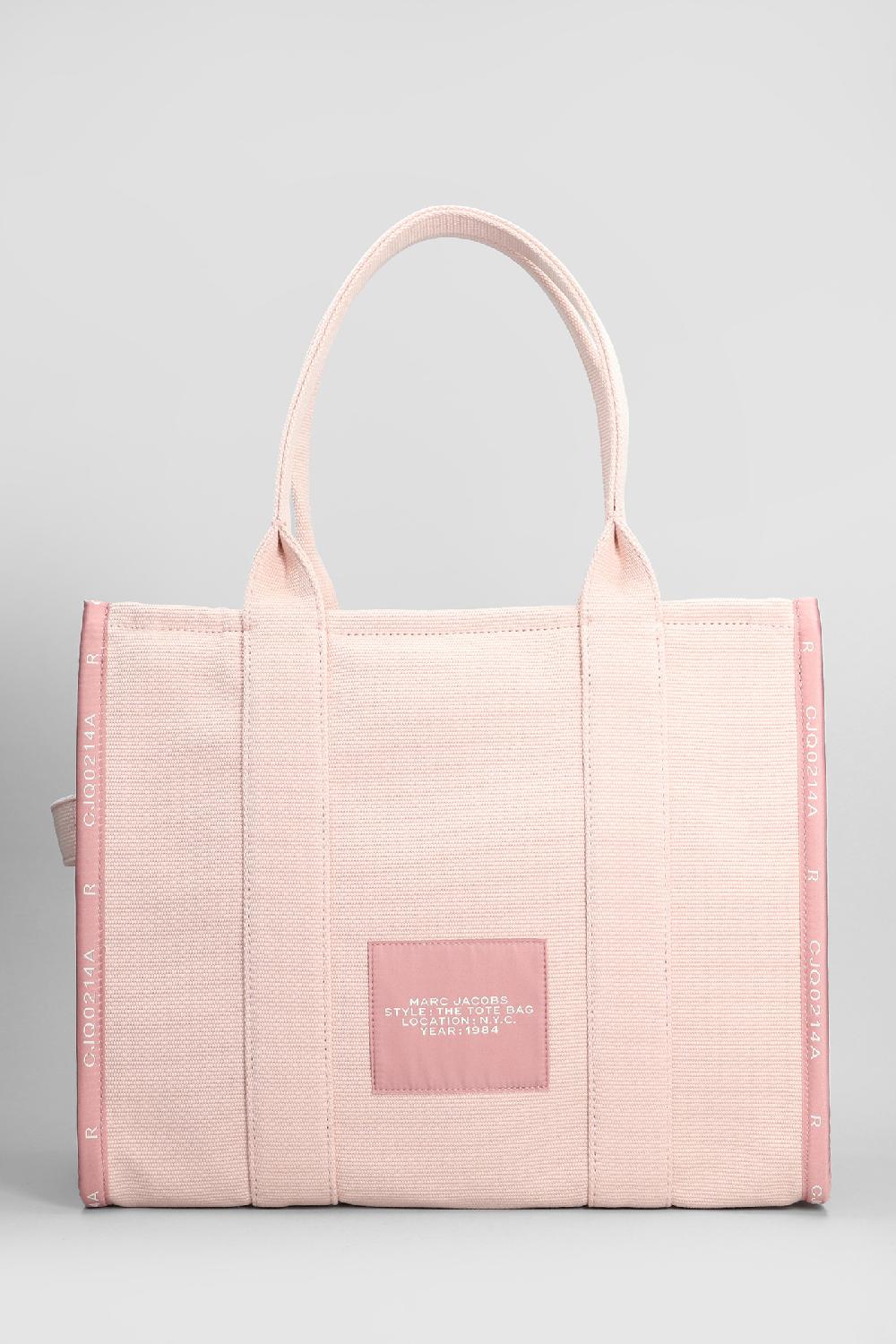 Deliberti Marc Jacobs Tote The Large Tote In Cotone Rosa Cod. 406234 - Deliberti The Luxury Shopping