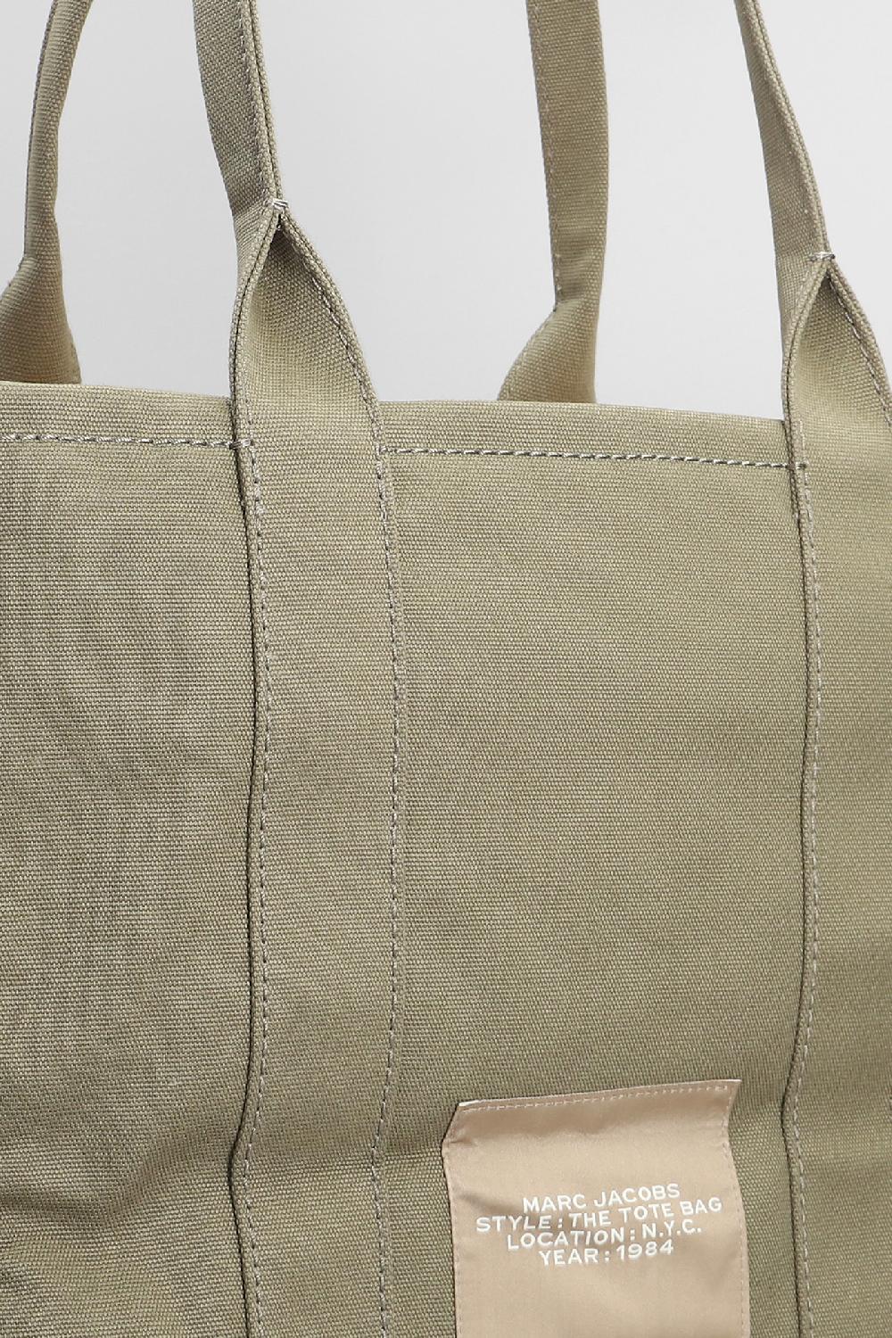 Deliberti Marc Jacobs Tote The Large Tote In Cotone Verde Cod. 406222 - Deliberti The Luxury Shopping