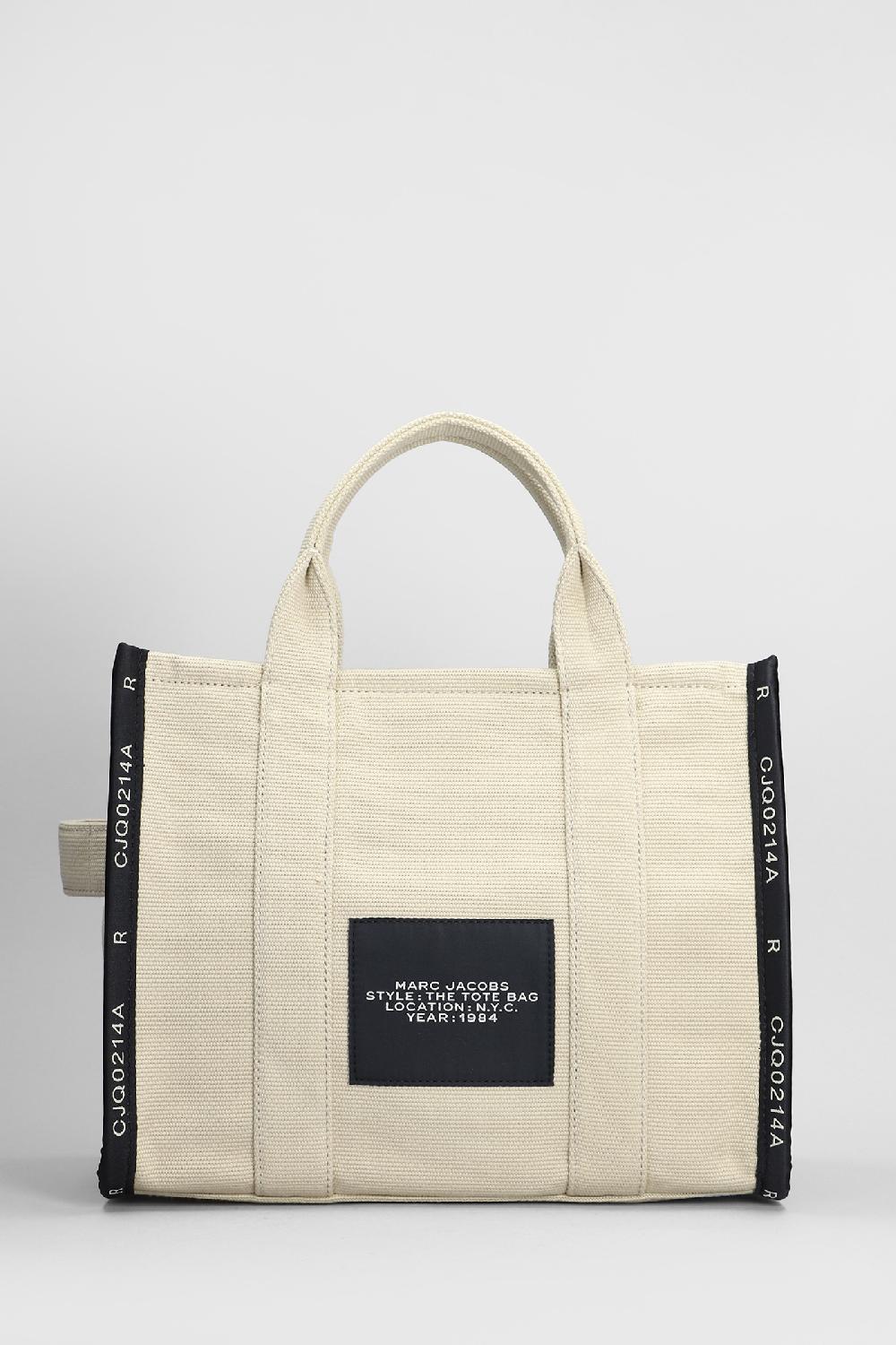 Deliberti Marc Jacobs Tote The Medium Tote In Cotone Beige Cod. 406232 - Deliberti The Luxury Shopping