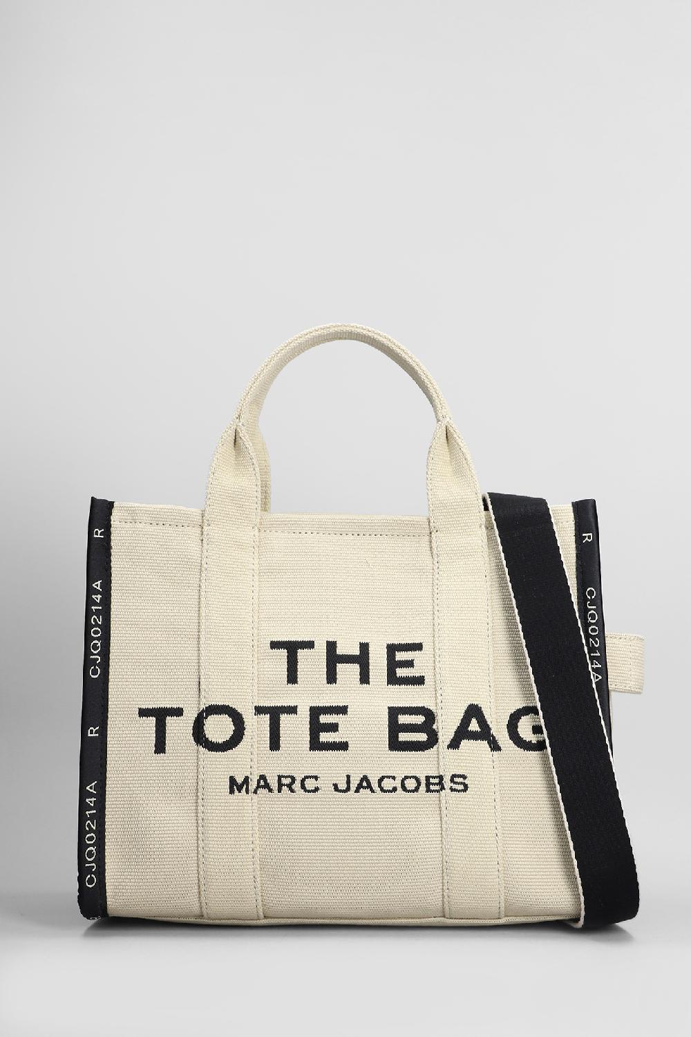 Deliberti Marc Jacobs Tote the medium tote in cotone beige cod. 406232 - Deliberti The Luxury Shopping