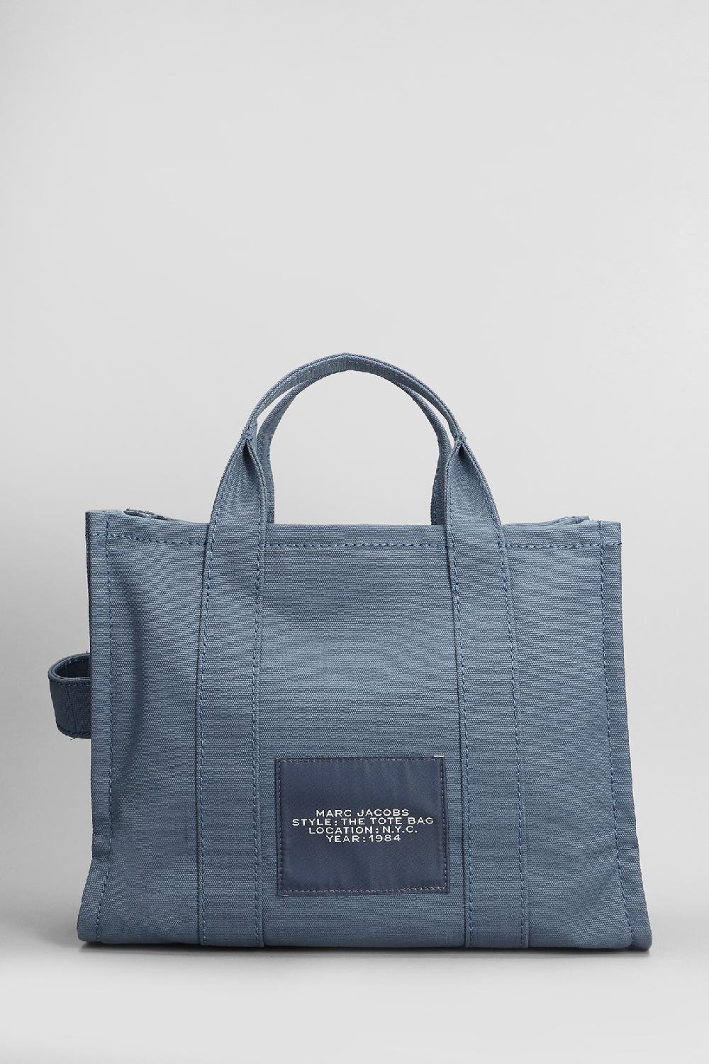Deliberti Marc Jacobs Tote The Medium Tote In Cotone Blu Cod. 406226 - Deliberti The Luxury Shopping