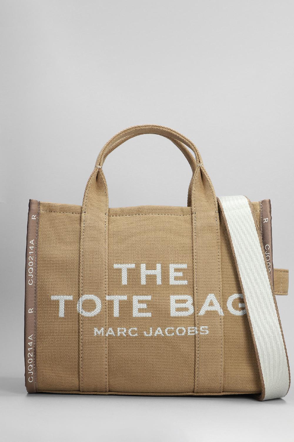 Deliberti Marc Jacobs Tote the medium tote in cotone cammello cod. 396373 - Deliberti The Luxury Shopping