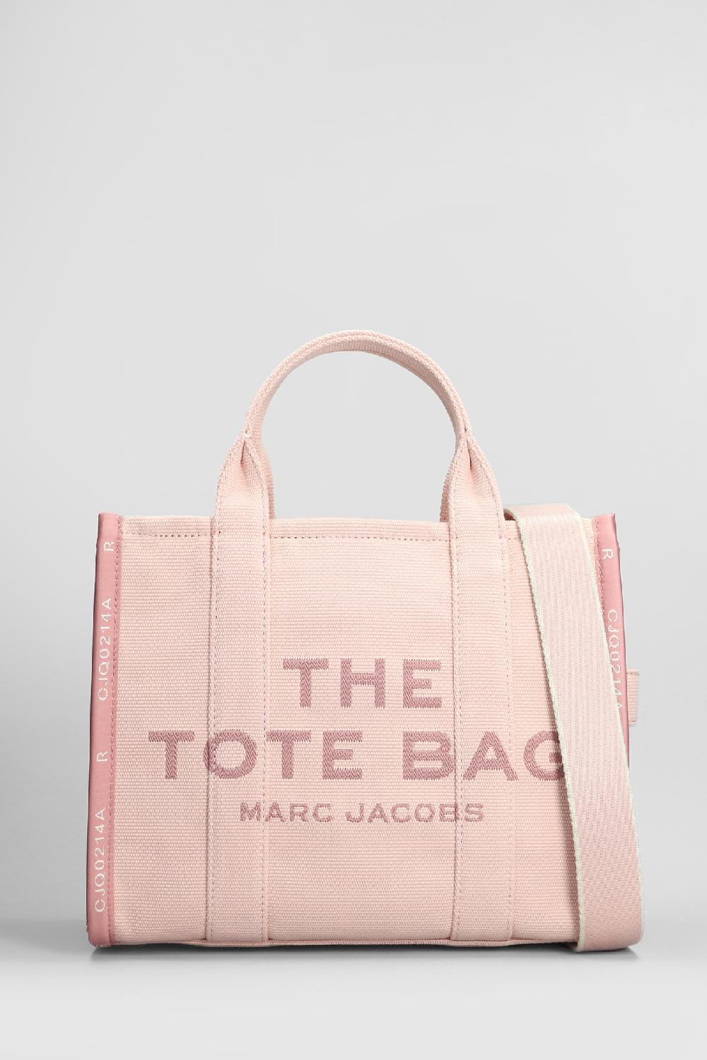 Deliberti Marc Jacobs Tote the medium tote in cotone rosa cod. 406233 - Deliberti The Luxury Shopping