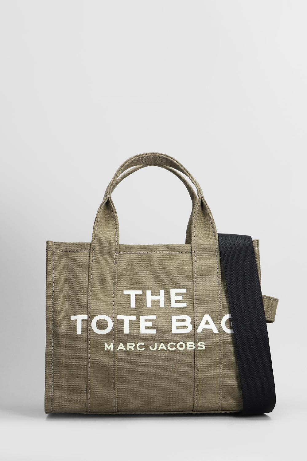 Deliberti Marc Jacobs Tote the mini tote in cotone verde cod. 406197 - Deliberti The Luxury Shopping
