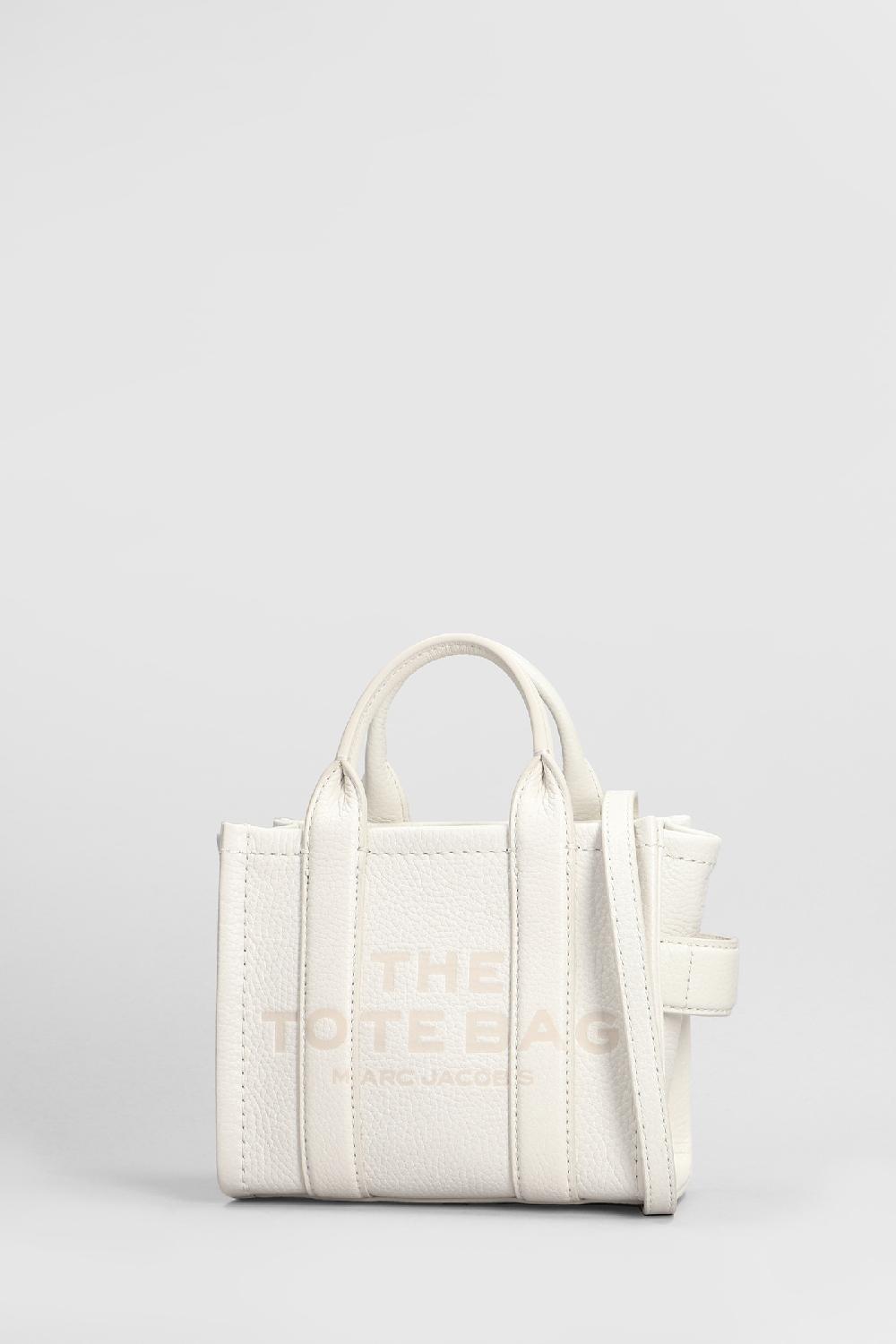 Deliberti Marc Jacobs Tote The Mini Tote In Pelle Argento Cod. 406221 - Deliberti The Luxury Shopping