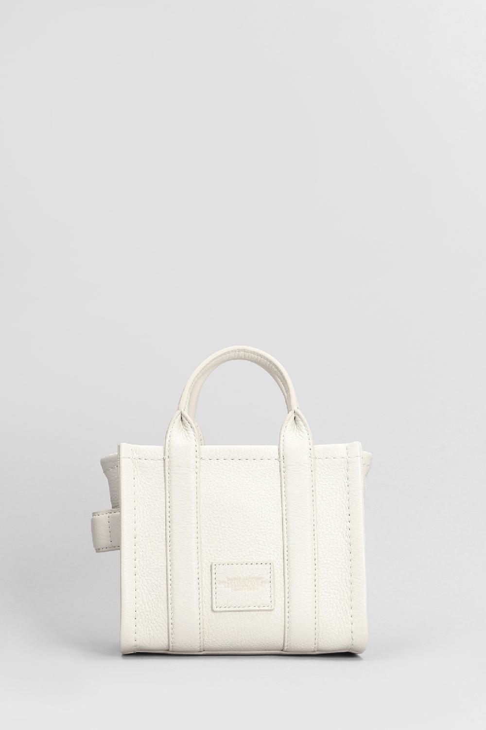 Deliberti Marc Jacobs Tote The Mini Tote In Pelle Argento Cod. 406221 - Deliberti The Luxury Shopping