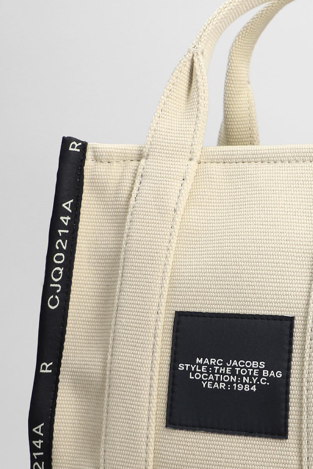 Deliberti Marc Jacobs Tote The Small Tote In Cotone Beige Cod. 406198 - Deliberti The Luxury Shopping