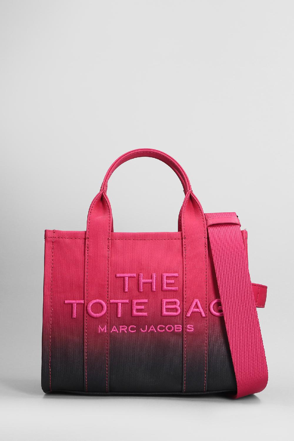 Deliberti Marc Jacobs Tote the small tote in cotone fucsia cod. 406213 - Deliberti The Luxury Shopping