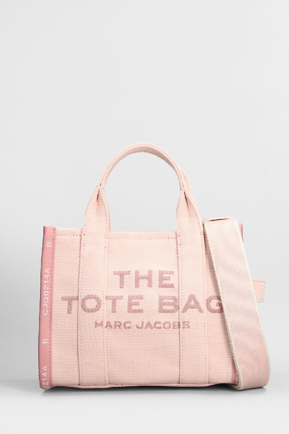Deliberti Marc Jacobs Tote the small tote in cotone rosa cod. 406230 - Deliberti The Luxury Shopping