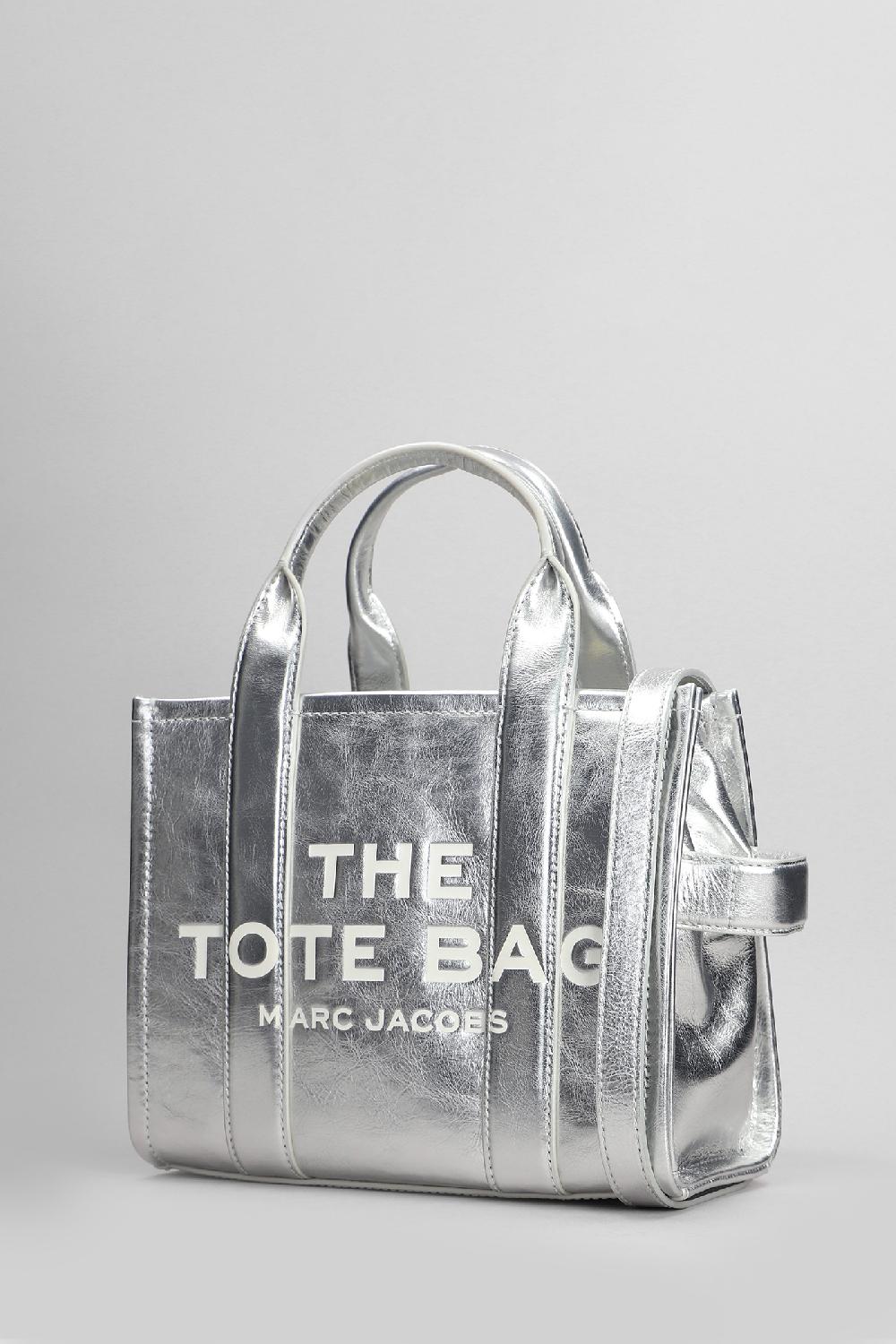 Deliberti Marc Jacobs Tote The Small Tote In Pelle Argento Cod. 409160 - Deliberti The Luxury Shopping