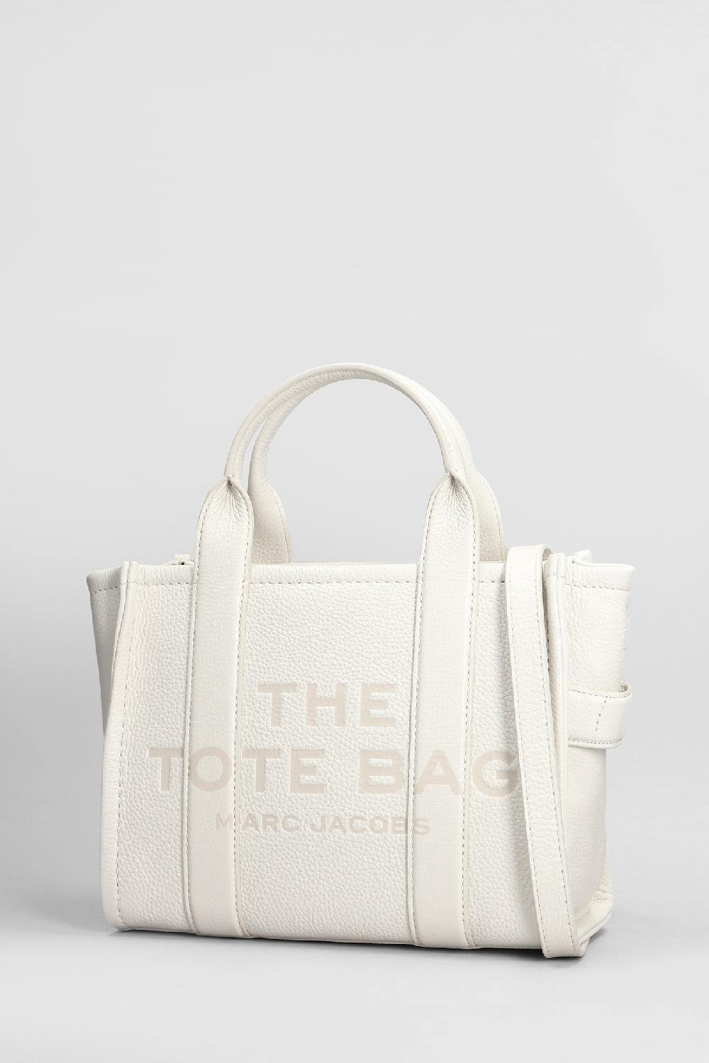 Deliberti Marc Jacobs Tote The Small Tote In Pelle Bianca Cod. 406220 - Deliberti The Luxury Shopping