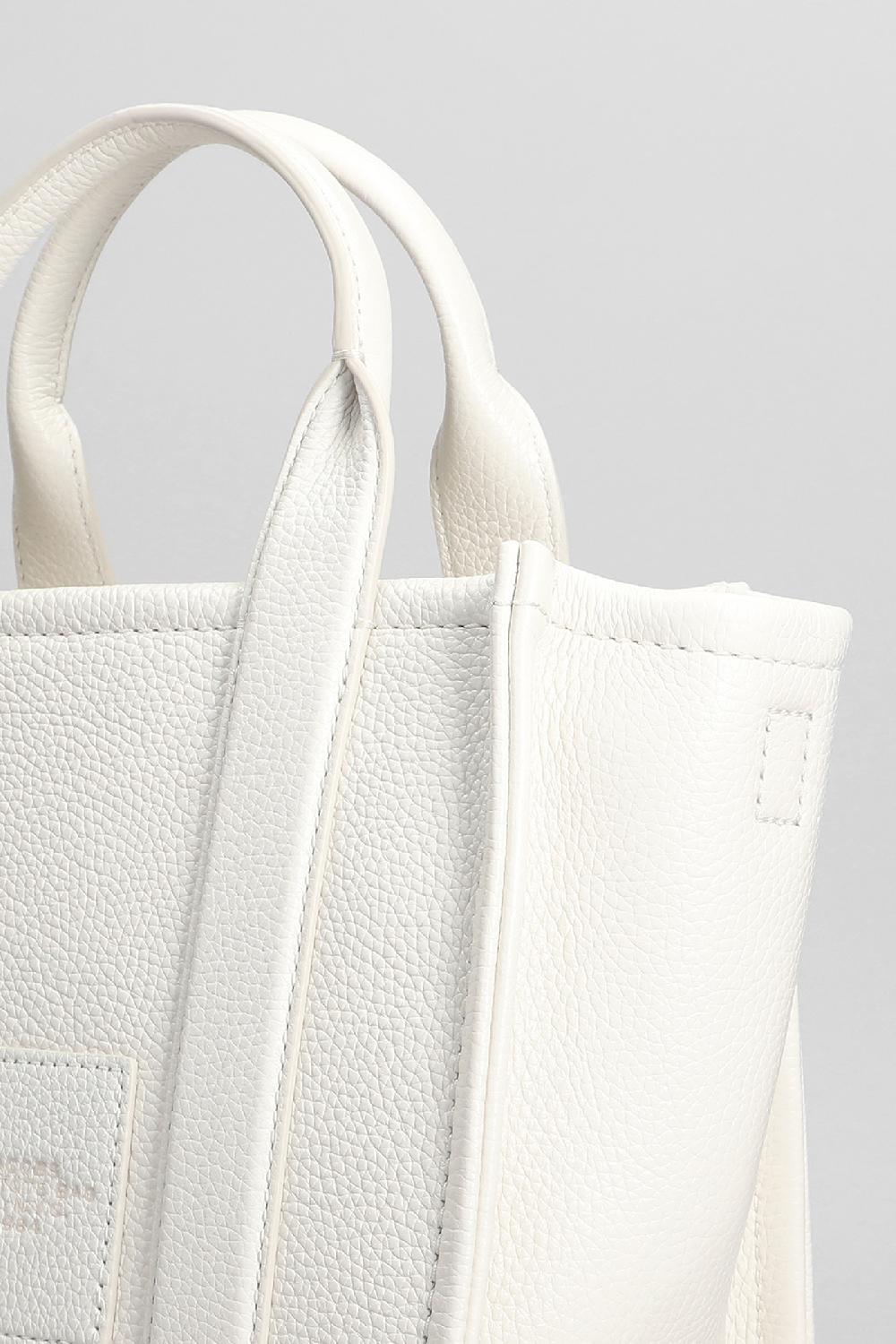 Deliberti Marc Jacobs Tote The Small Tote In Pelle Bianca Cod. 406220 - Deliberti The Luxury Shopping
