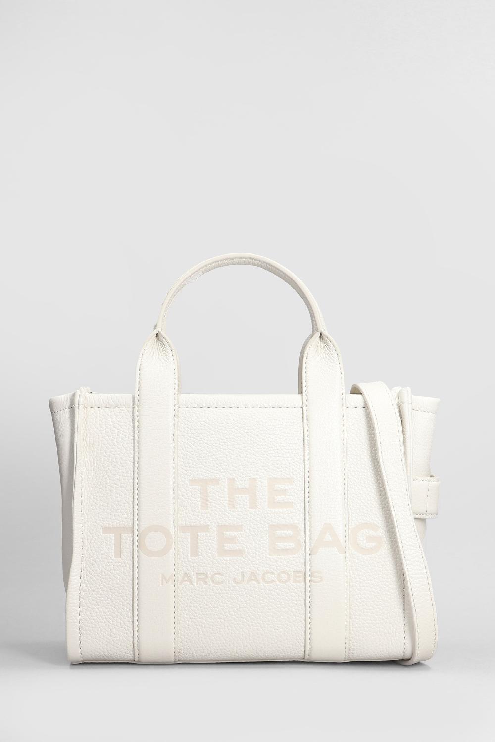 Deliberti Marc Jacobs Tote the small tote in pelle bianca cod. 406220 - Deliberti The Luxury Shopping