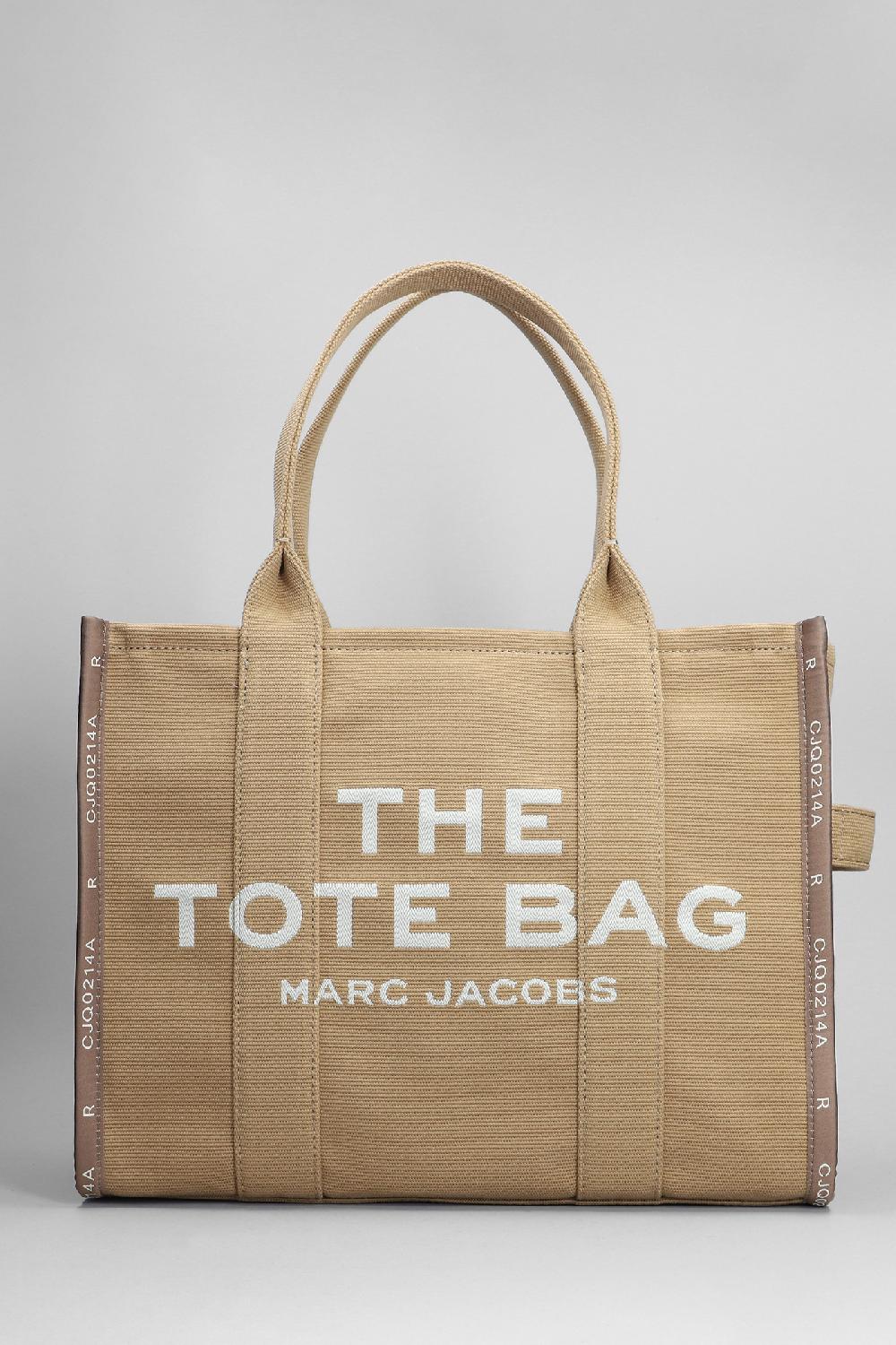 Deliberti Marc Jacobs Tote traveler tote in cotone cammello cod. 391887 - Deliberti The Luxury Shopping