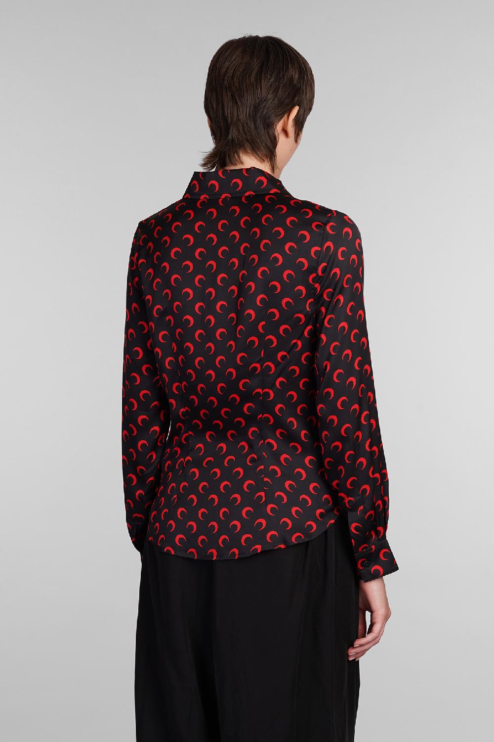 Deliberti Marine Serre Camicia In Viscosa Nera Cod. 407031 - Deliberti The Luxury Shopping