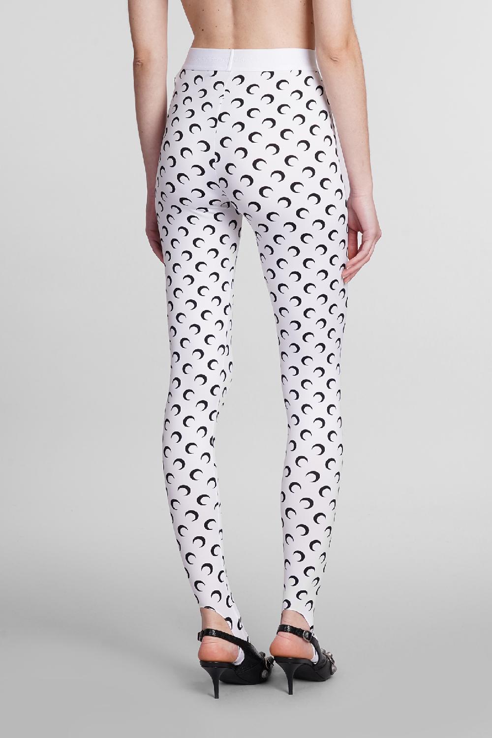 Deliberti Marine Serre Leggings In Poliammide Bianca Cod. 383780 - Deliberti The Luxury Shopping
