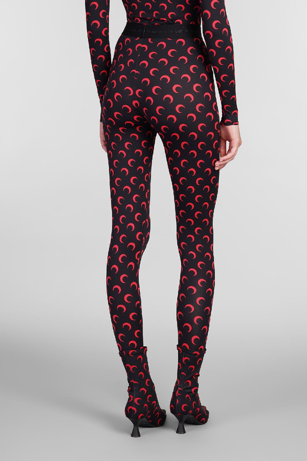 Deliberti Marine Serre Leggings In Poliestere Nero Cod. 407044 - Deliberti The Luxury Shopping