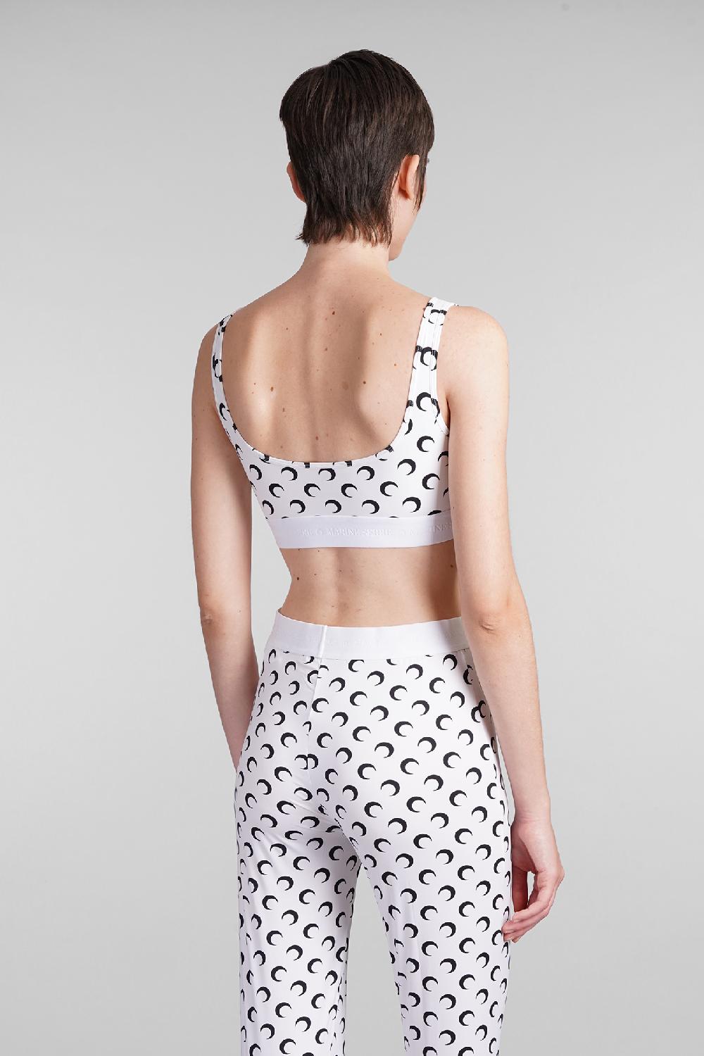 Deliberti Marine Serre Topwear In Poliammide Bianca Cod. 404684 - Deliberti The Luxury Shopping