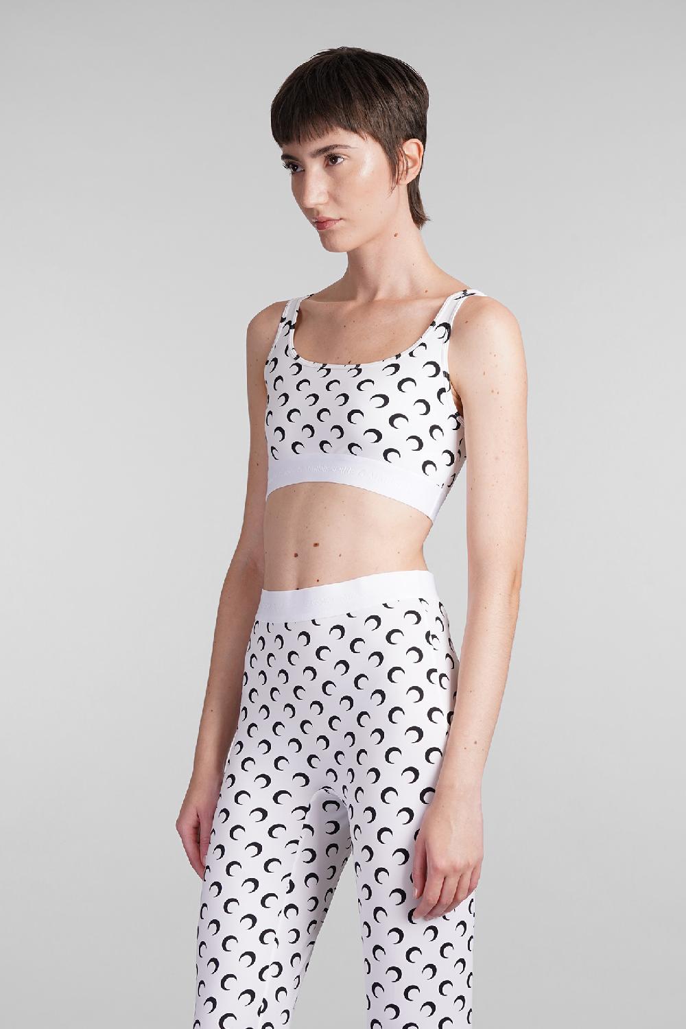 Deliberti Marine Serre Topwear In Poliammide Bianca Cod. 404684 - Deliberti The Luxury Shopping