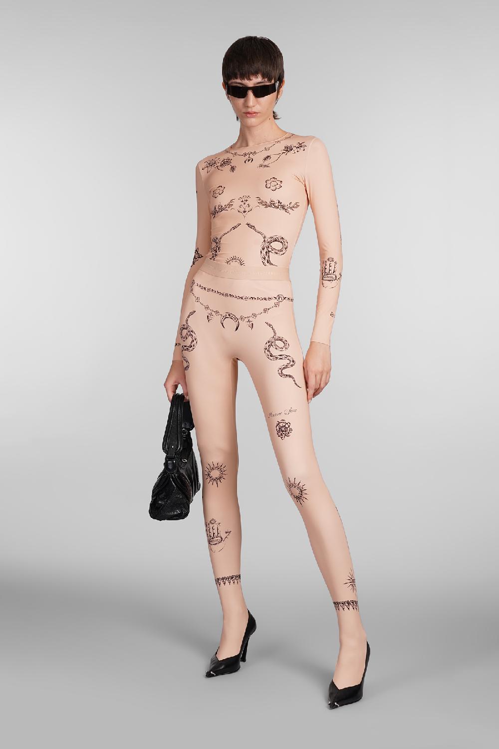 Deliberti Marine Serre Topwear In Poliestere Rosa Cod. 407046 - Deliberti The Luxury Shopping