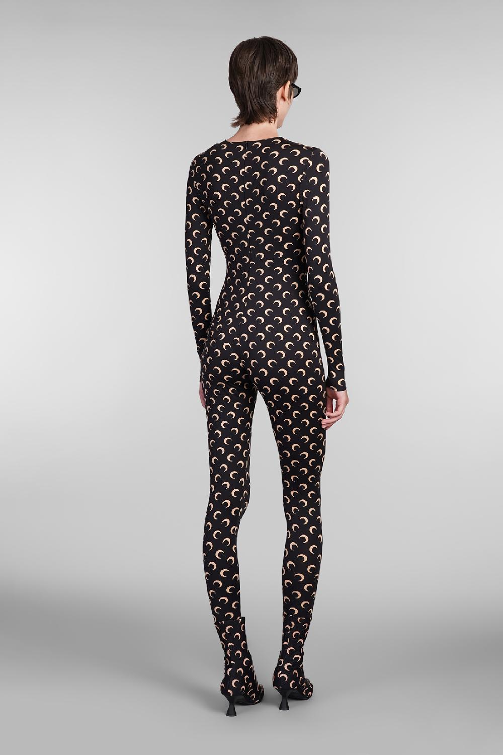 Deliberti Marine Serre Tuta In Poliammide Nera Cod. 404673 - Deliberti The Luxury Shopping