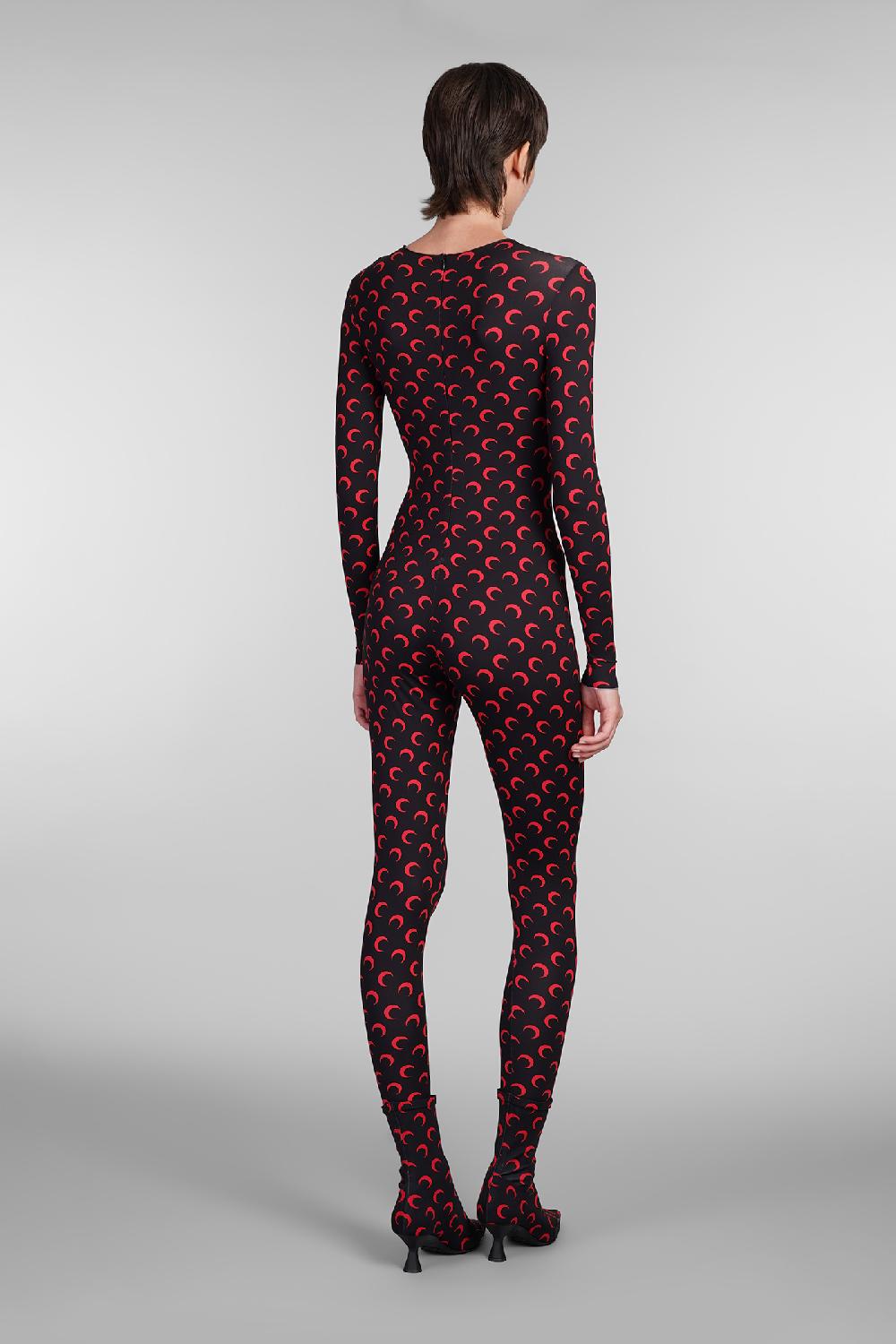 Deliberti Marine Serre Tuta In Poliammide Nera Cod. 407029 - Deliberti The Luxury Shopping