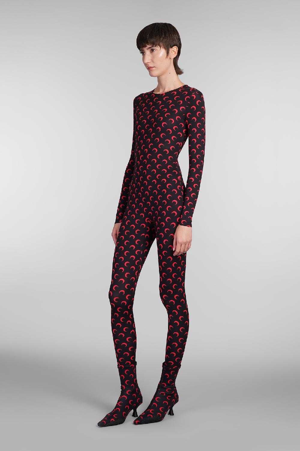 Deliberti Marine Serre Tuta In Poliammide Nera Cod. 407029 - Deliberti The Luxury Shopping