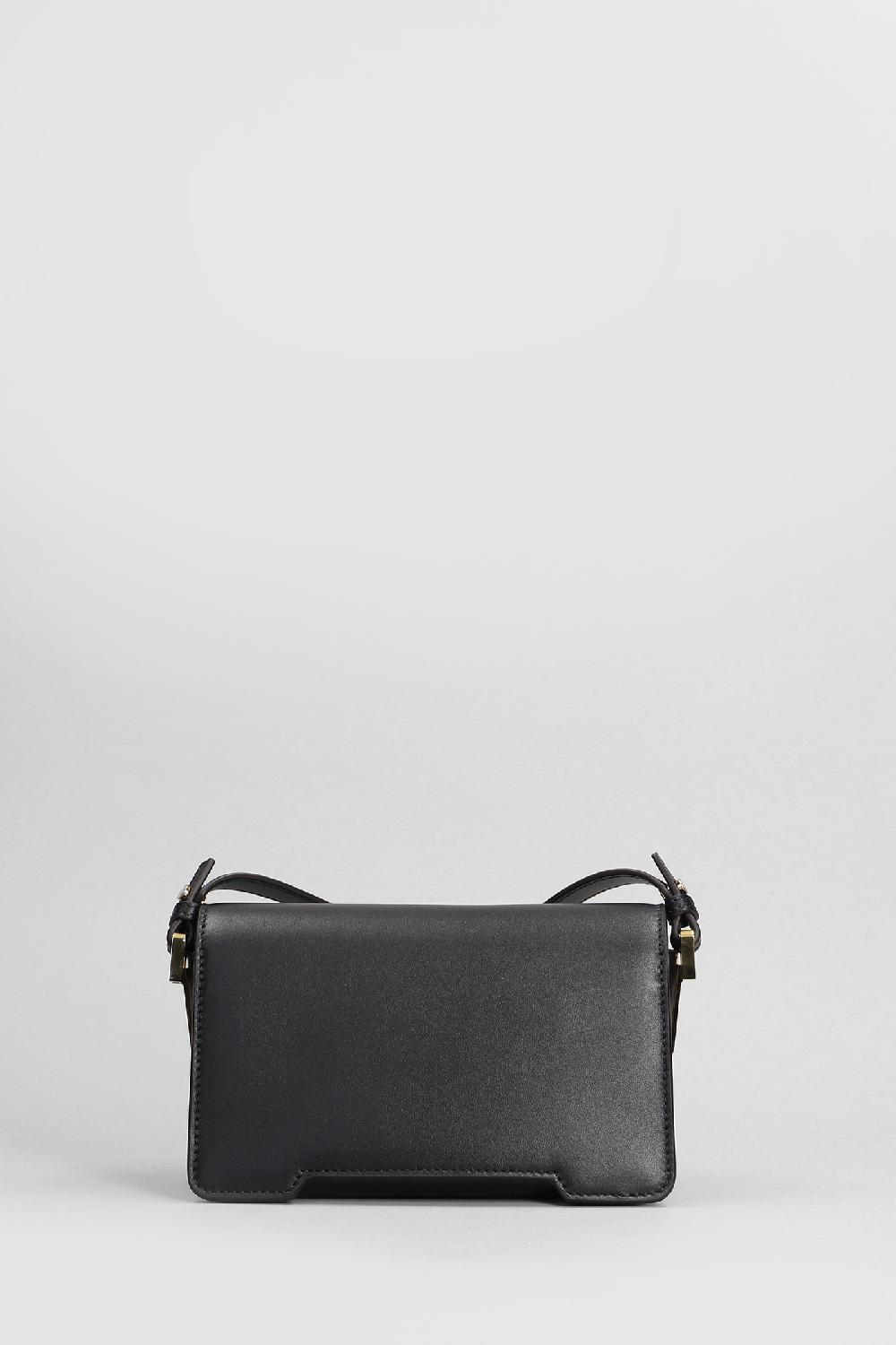 Deliberti Marni Borsa A Spalla Trunkaroo In Pelle Nera Cod. 406435 - Deliberti The Luxury Shopping