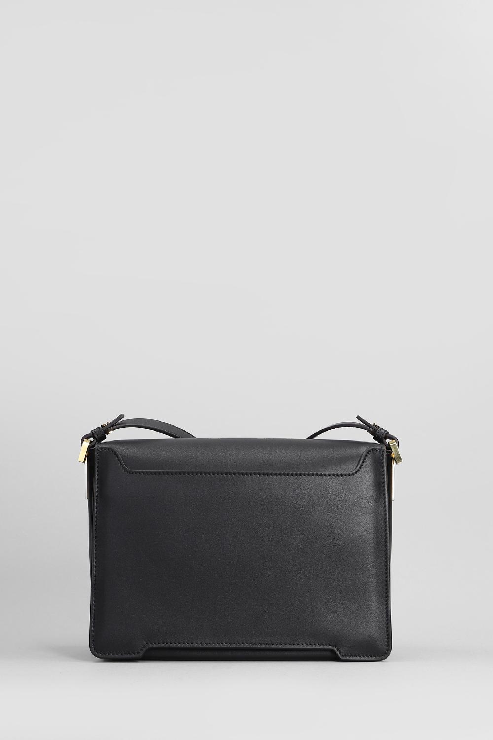 Deliberti Marni Borsa A Spalla Trunkaroo In Pelle Nera Cod. 406438 - Deliberti The Luxury Shopping