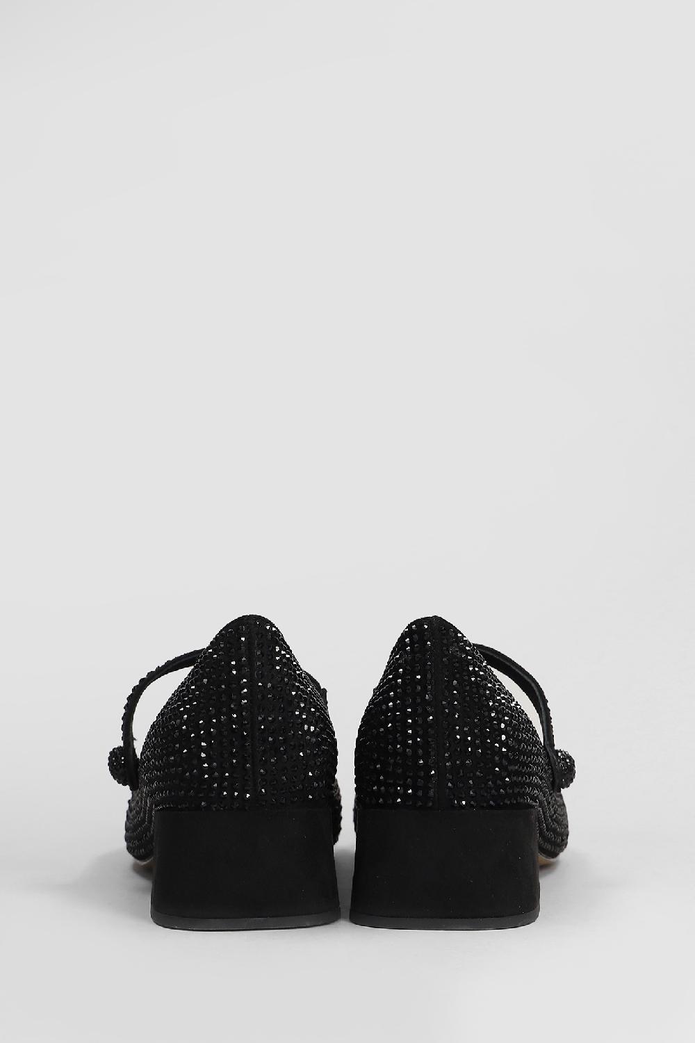 Deliberti Massimo Santini Decollete Mercy In Camoscio Nero Cod. 408068 - Deliberti The Luxury Shopping