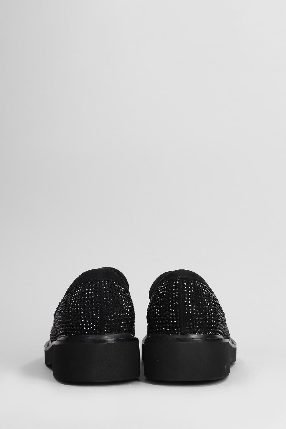 Deliberti Massimo Santini Mocassini Milos In Camoscio Nero Cod. 408069 - Deliberti The Luxury Shopping
