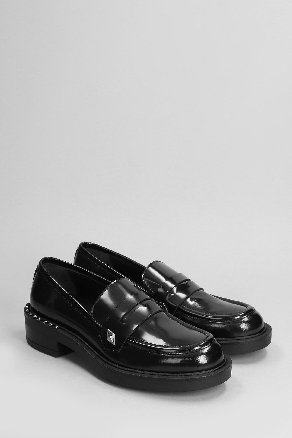 Deliberti Metisse Mocassini In Pelle Nera Cod. 405027 - Deliberti The Luxury Shopping
