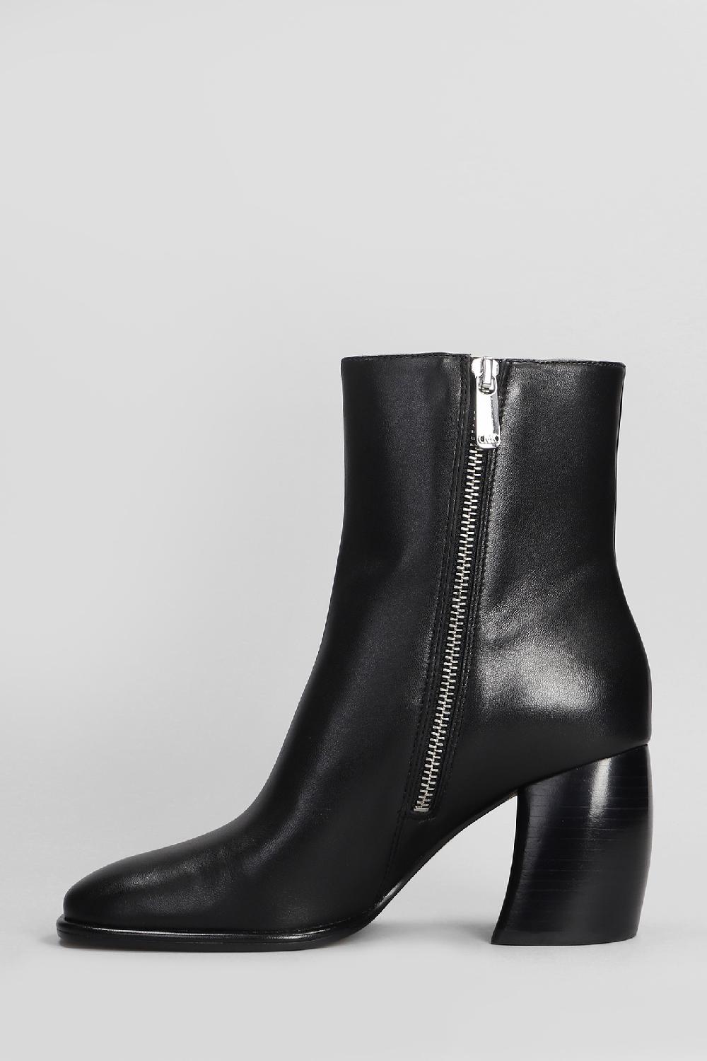 Deliberti Michael Kors Anfibi Maude Bootie In Pelle Nera Cod. 406202 - Deliberti The Luxury Shopping