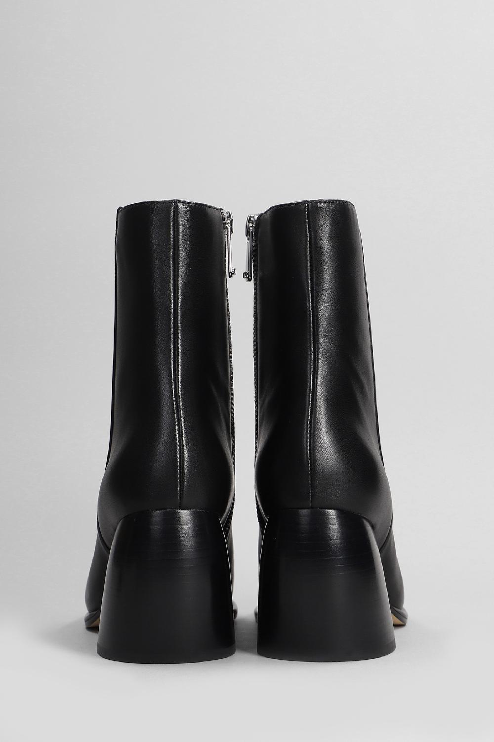 Deliberti Michael Kors Anfibi Maude Bootie In Pelle Nera Cod. 406202 - Deliberti The Luxury Shopping