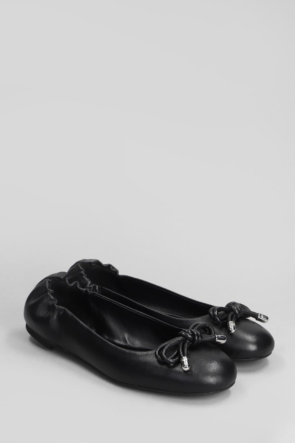 Deliberti Michael Kors Ballerine Astra Flex Ballet In Pelle Nera Cod. 406251 - Deliberti The Luxury Shopping