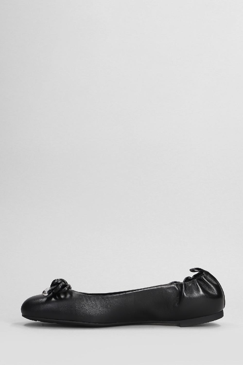 Deliberti Michael Kors Ballerine Astra Flex Ballet In Pelle Nera Cod. 406251 - Deliberti The Luxury Shopping