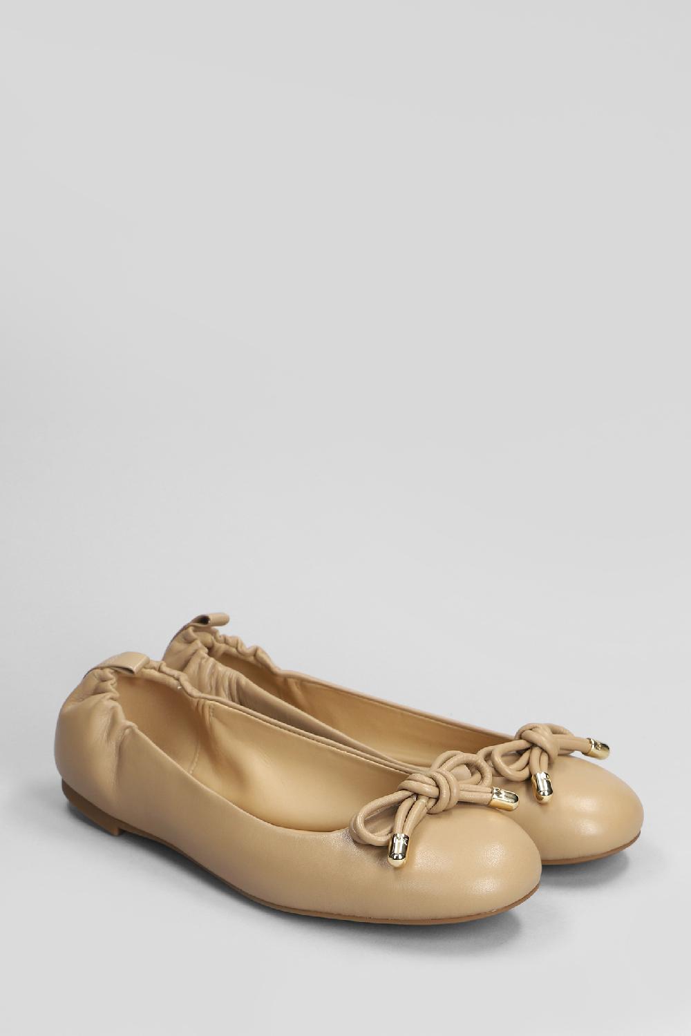 Deliberti Michael Kors Ballerine Astra Flex Ballet In Pelle Cammello Cod. 406252 - Deliberti The Luxury Shopping