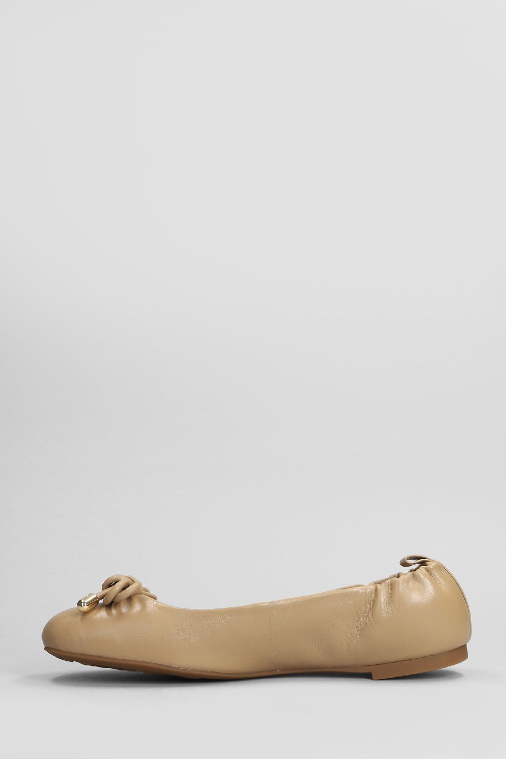 Deliberti Michael Kors Ballerine Astra Flex Ballet In Pelle Cammello Cod. 406252 - Deliberti The Luxury Shopping