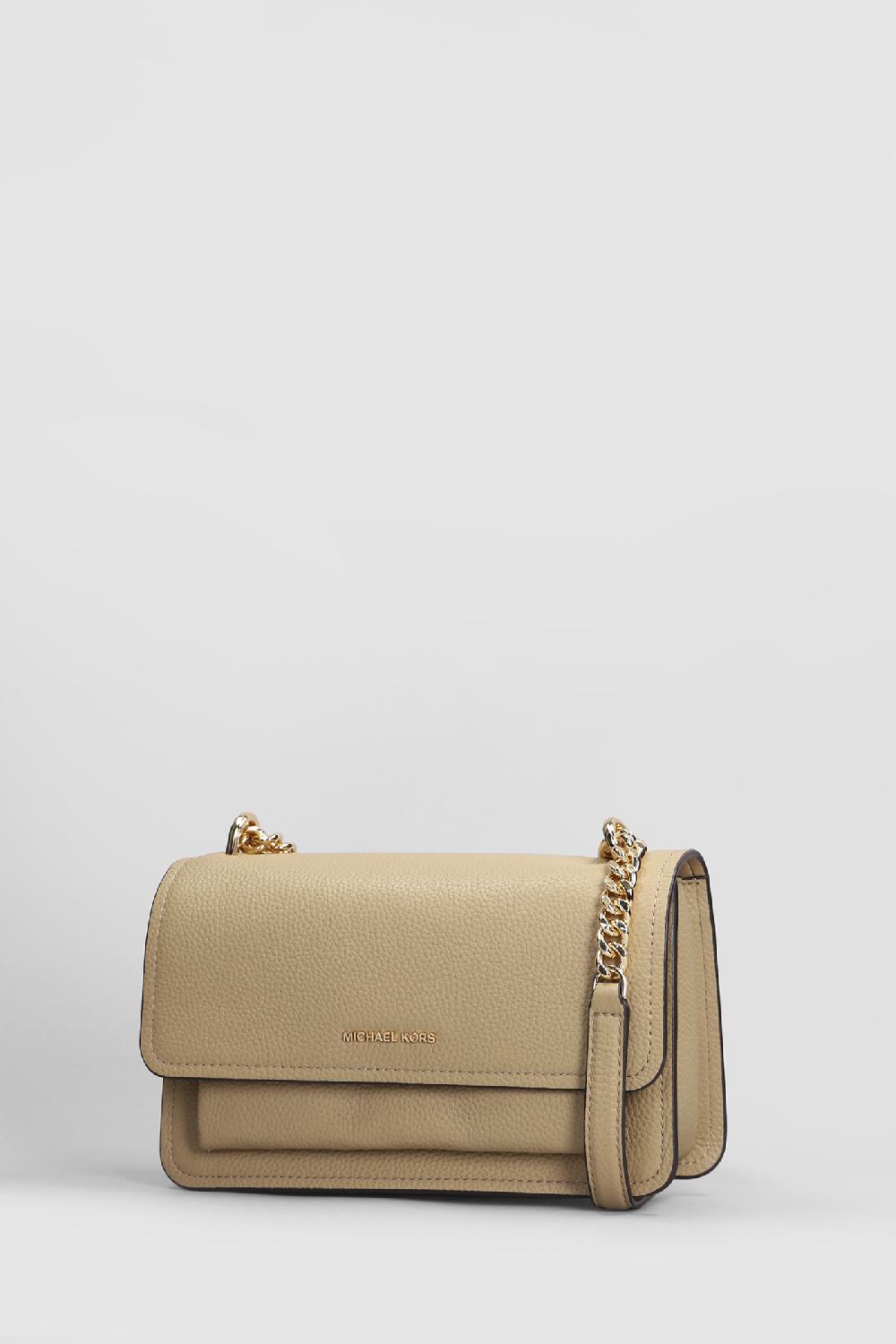 Deliberti Michael Kors Borsa A Spalla Claire In Pelle Cammello Cod. 406275 - Deliberti The Luxury Shopping