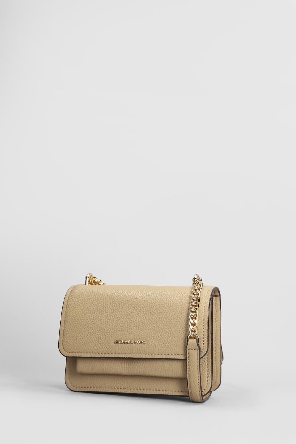 Deliberti Michael Kors Borsa A Spalla Claire In Pelle Cammello Cod. 406282 - Deliberti The Luxury Shopping