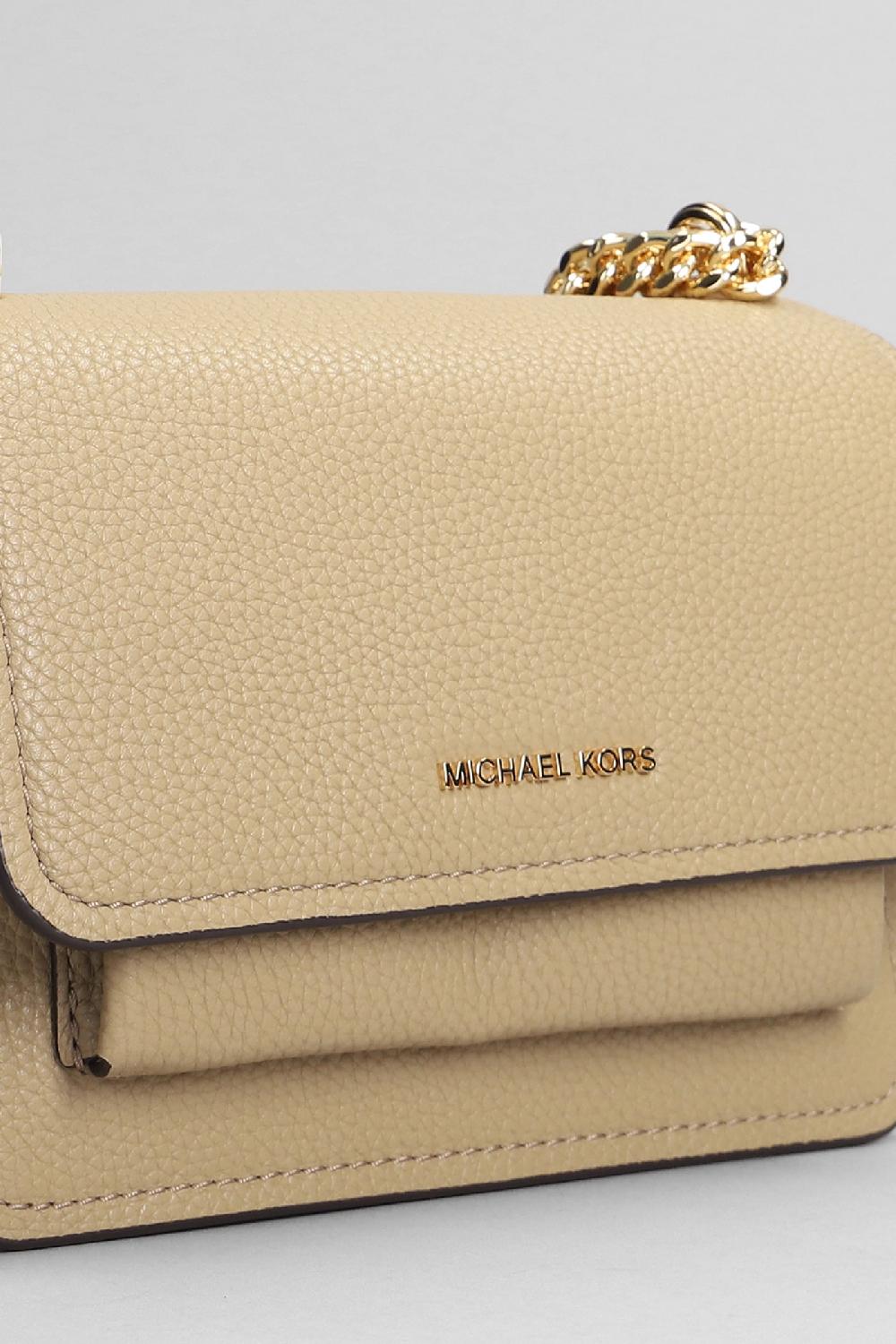 Deliberti Michael Kors Borsa A Spalla Claire In Pelle Cammello Cod. 406282 - Deliberti The Luxury Shopping